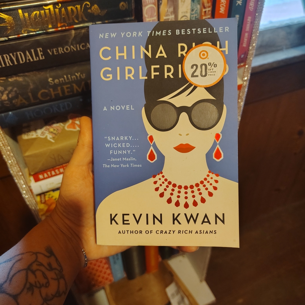 China Rich Girlfriend by Kevin Kwan - Blue Cover